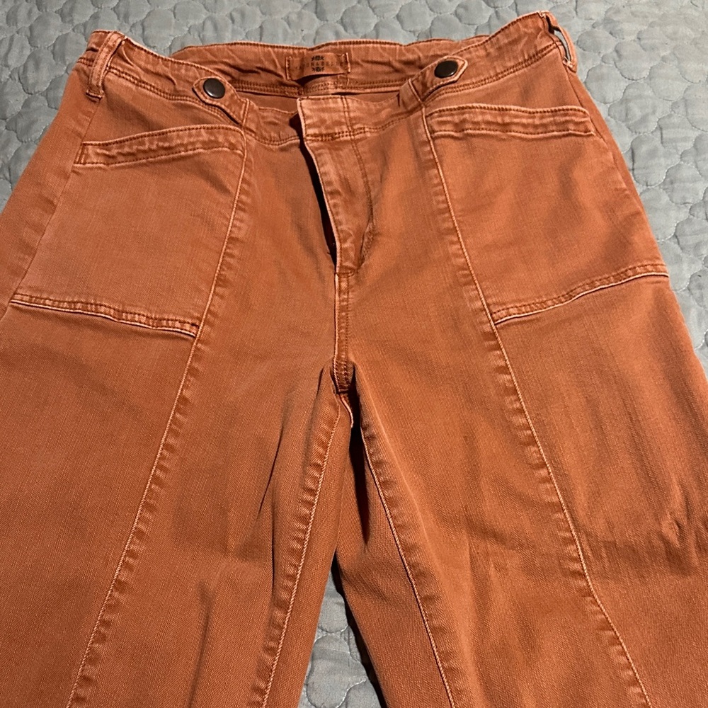 Women's Orange Jeans Mason $Bell Stich fix - Picture 5 of 6
